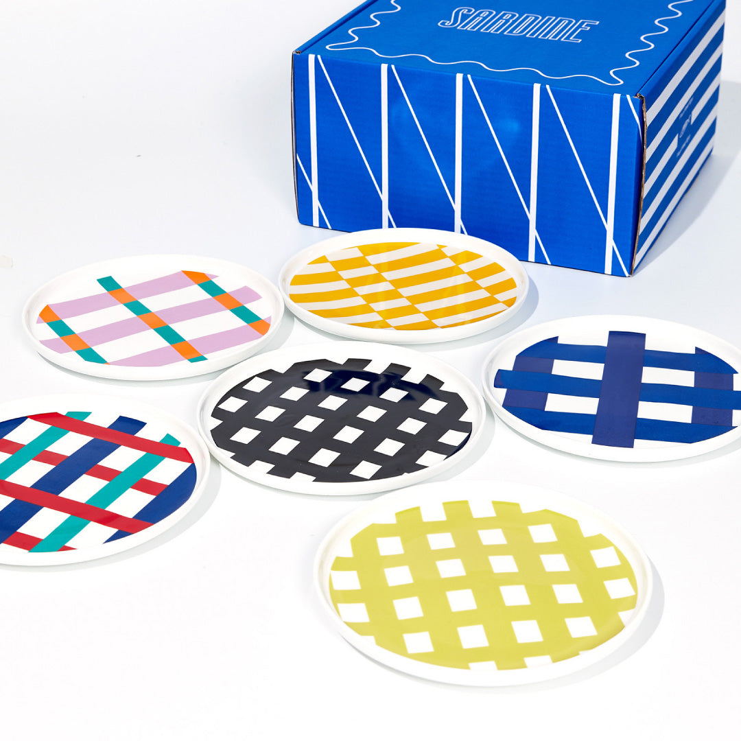 Sardine 8 Sardine 8" Ceramic Plate