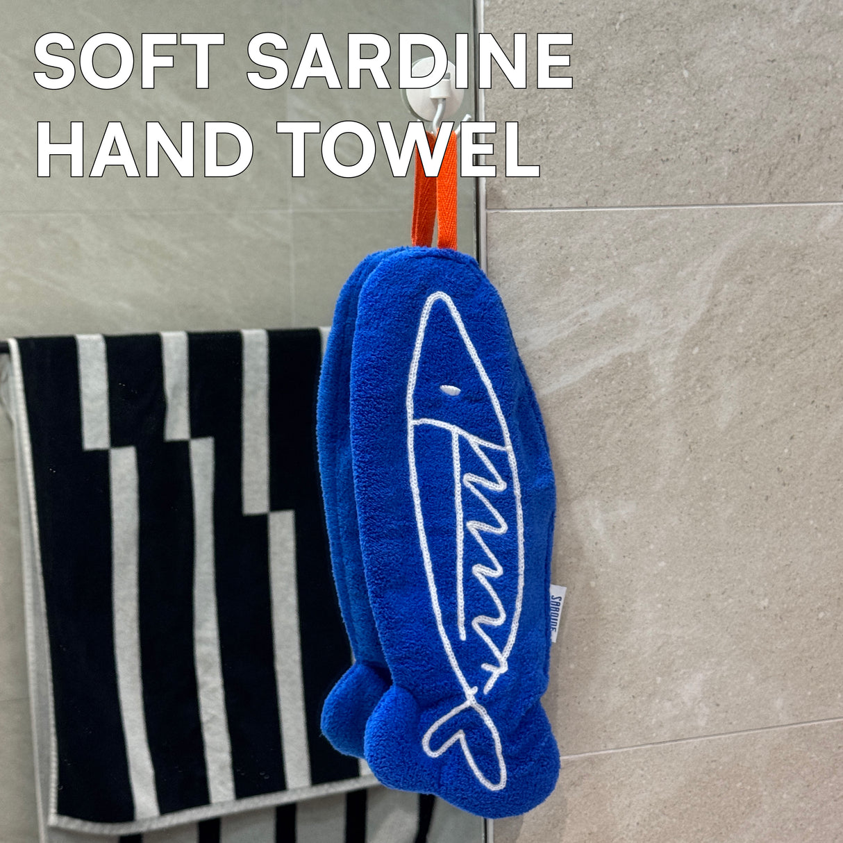 Sardine Hand Towel Sardine Hand Towel
