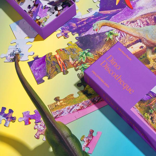 Piecework Kids Puzzle - Dino Discotheque Piecework Kids Puzzle - Dino Discotheque