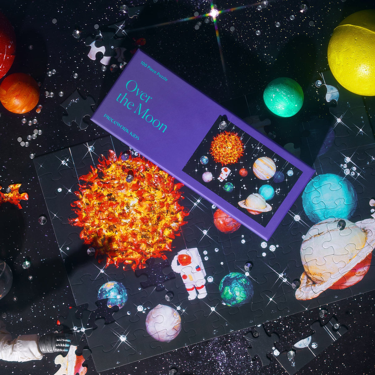 Piecework Kids Puzzle - Over the Moon Piecework Kids Puzzle - Over the Moon