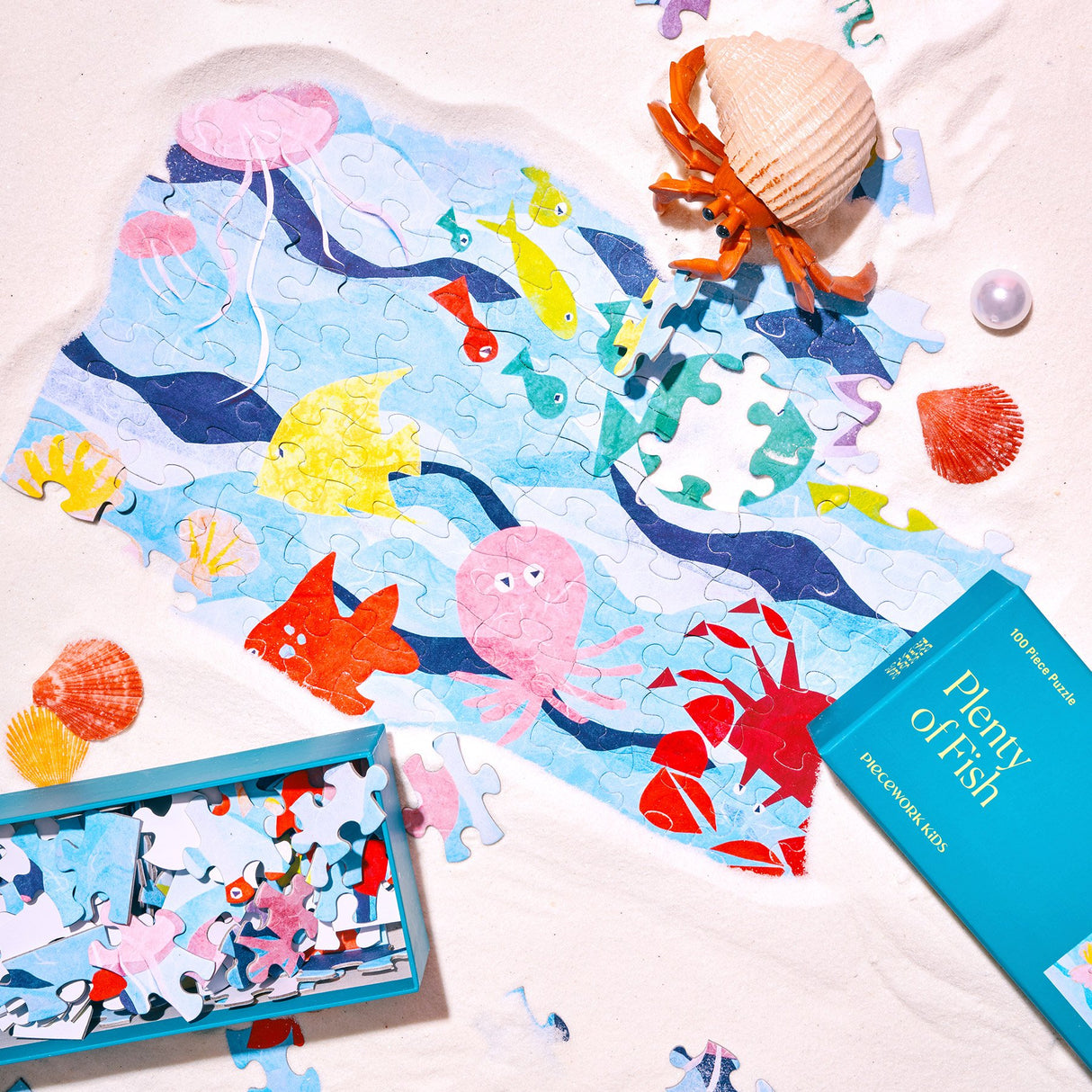 Piecework Kids Puzzle - Plenty of Fish Piecework Kids Puzzle - Plenty of Fish