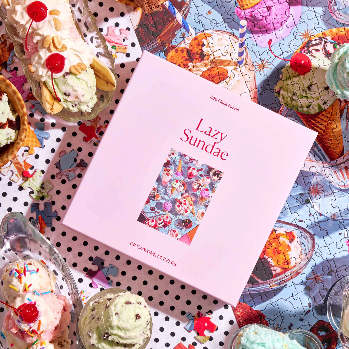 Piecework Puzzle - Lazy Sundae Piecework Puzzle - Lazy Sundae