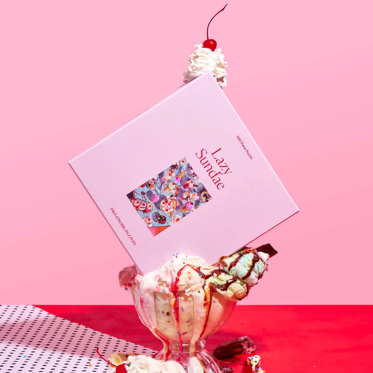 Piecework Puzzle - Lazy Sundae Piecework Puzzle - Lazy Sundae