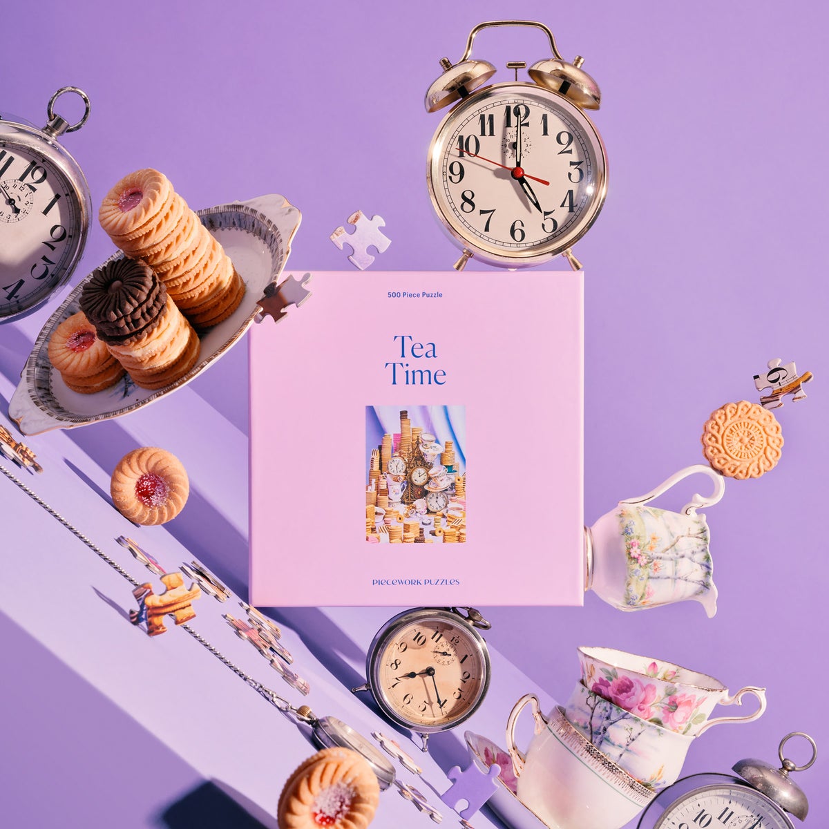 Piecework Puzzle - Tea Time Piecework Puzzle - Tea Time