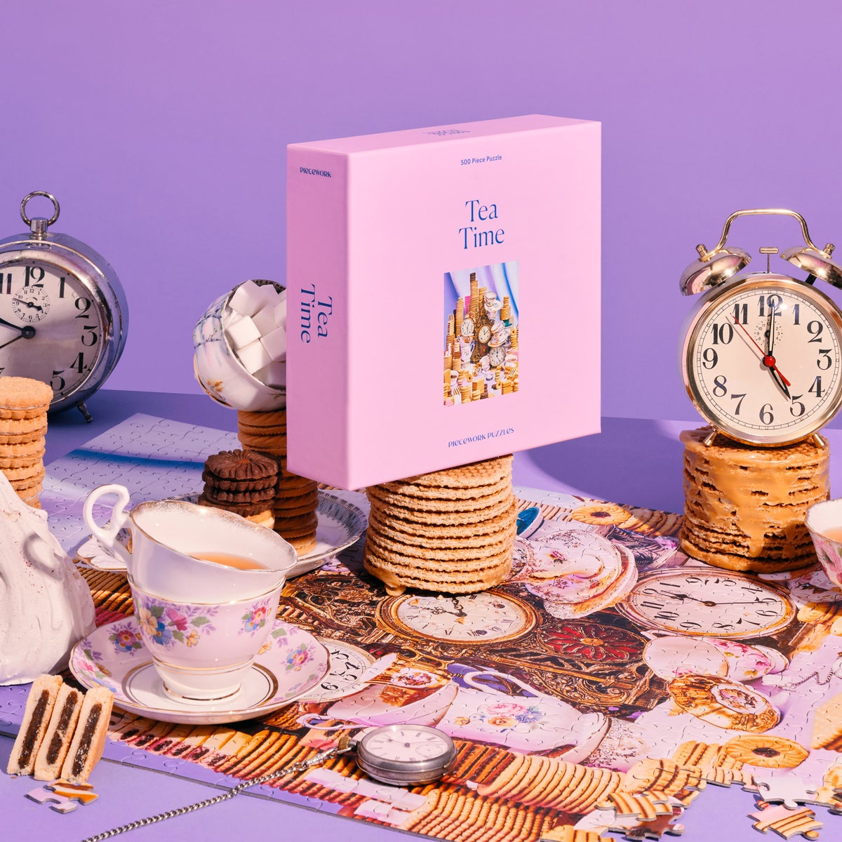 Piecework Puzzle - Tea Time Piecework Puzzle - Tea Time