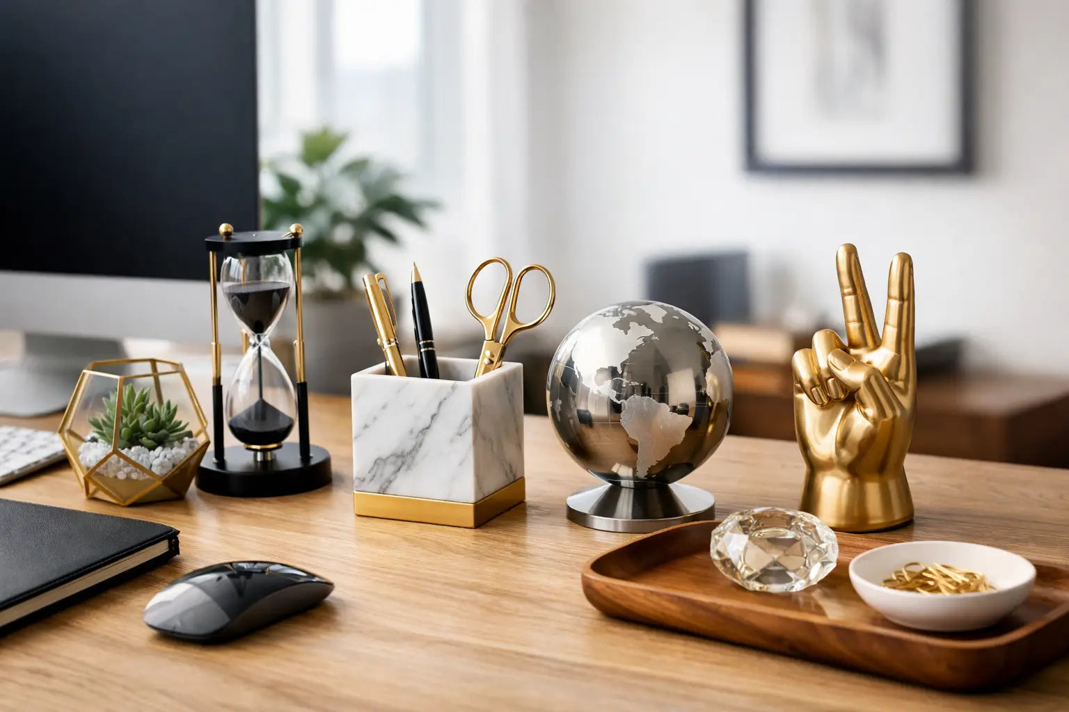 Decorative Desk Accessories That Earn Space