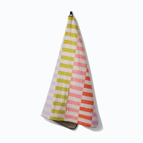 Geometry Plush Dog Towel
