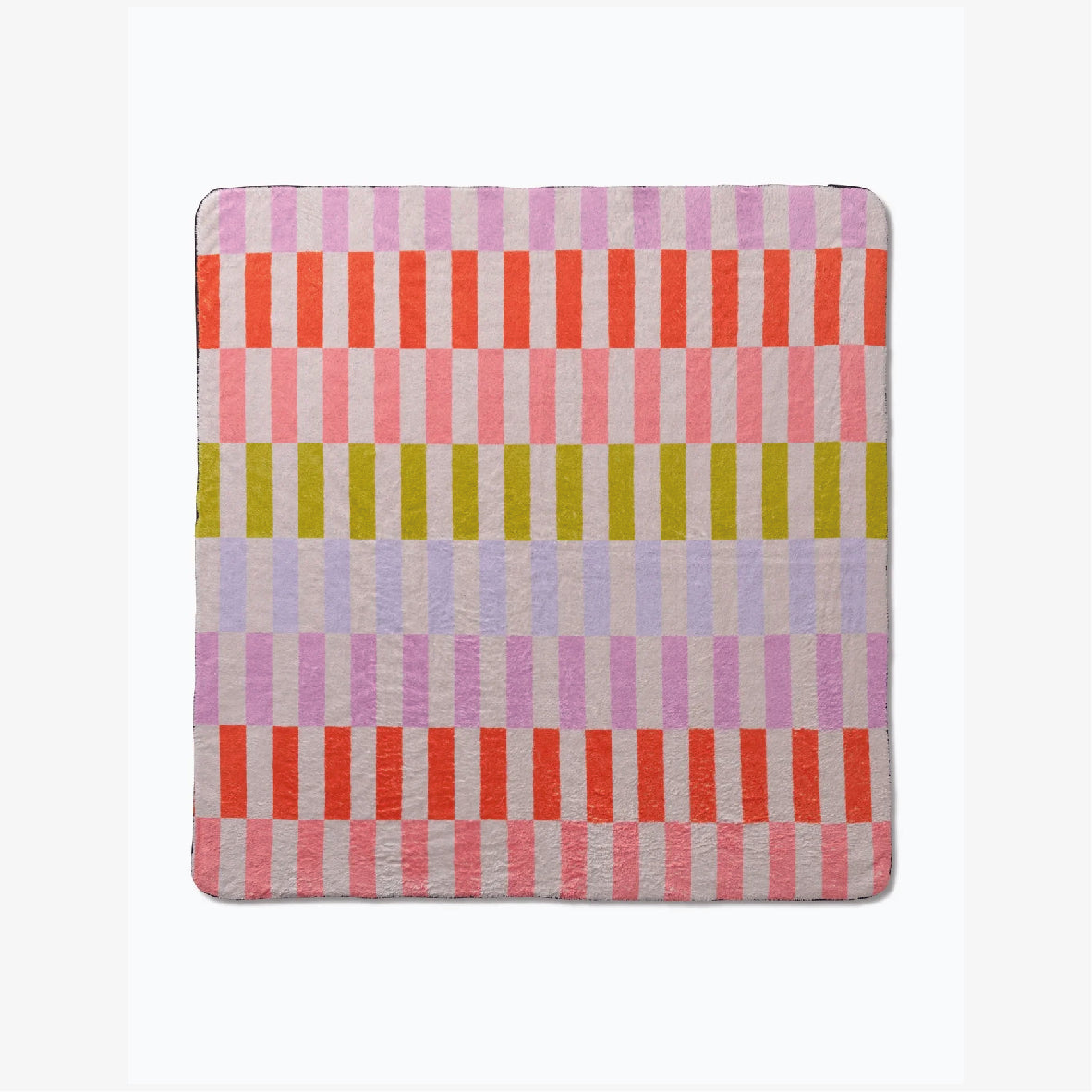Geometry Plush Dog Towel