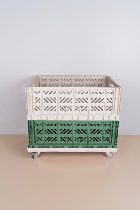Aykasa Trolley Base fitted with Aykasa Maxibox crate