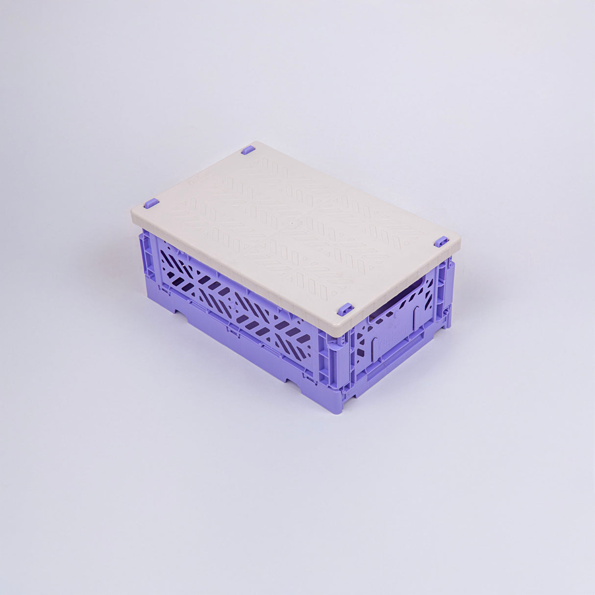 Aykasa Folding Minibox Crate Lid in Coconut Milk