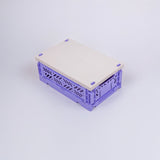 Aykasa Folding Minibox Crate Lid in Coconut Milk