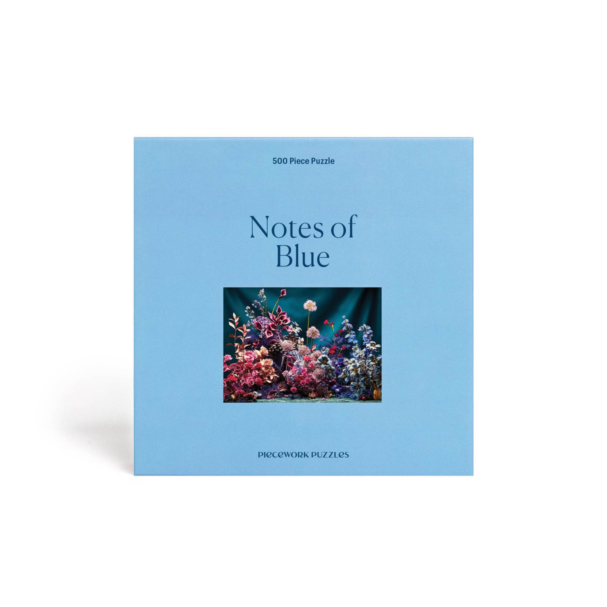 Piecework Puzzle - Notes of Blue
